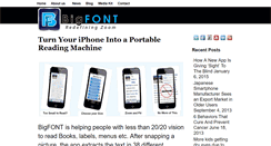 Desktop Screenshot of bigfont.net